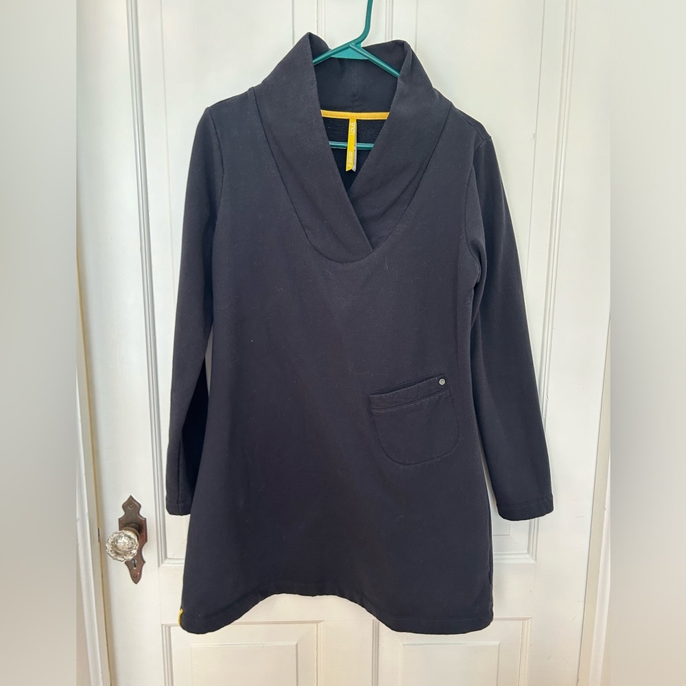 Lole Women’s Black Sweatshirt Dress Size XL